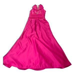 Vintage Fuschia Gown